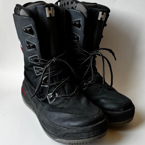 Mens Bivy IceFX T-Max Heat Waterproof Winter Boots - Black/Grey Size 8 - Picture 5 of 13